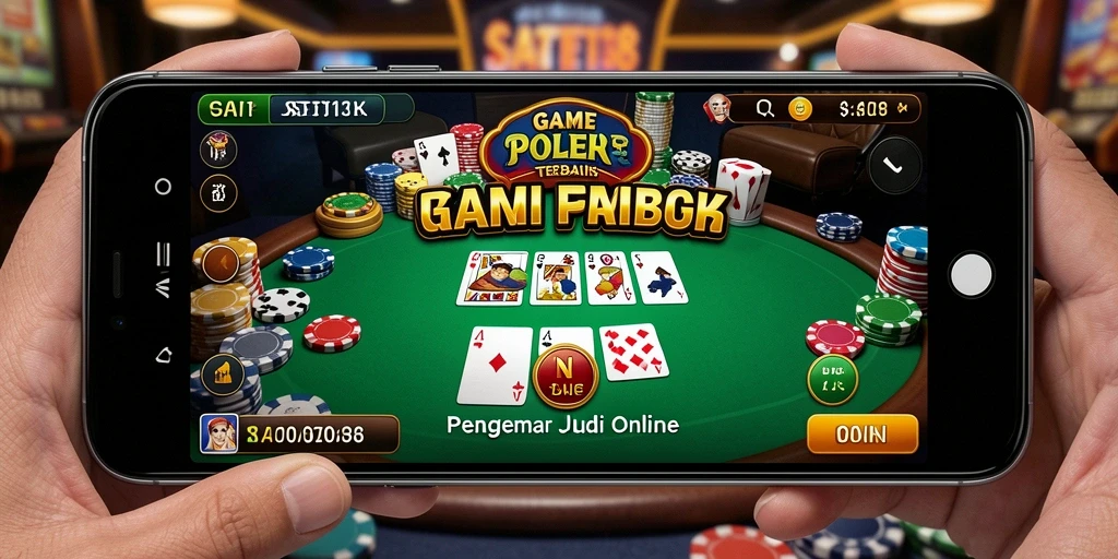Tampilan gameplay menarik dari SATSET138 dengan suasana Poker yang seru.